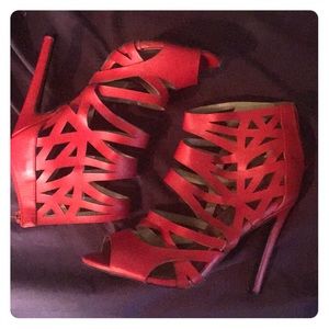 Vibrant Red size 7 Shoes